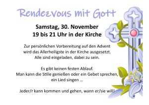 Rendezvous mit Gott